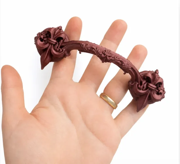 Ornate Victorian Cabinet Handle – 96mm view 3
