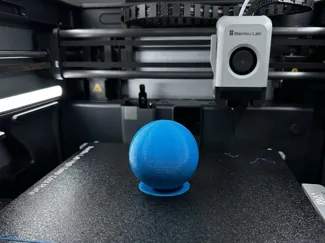 Sfera di test senza supporti