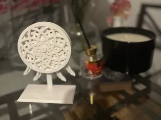 Dreamcatcher Coaster Set – 4 Coasters with Stand