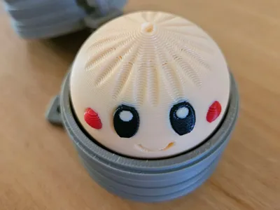 Fidget Dumpling Keychain