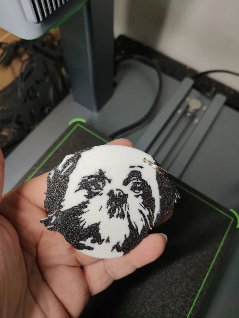 Shi-Tzu Keychain