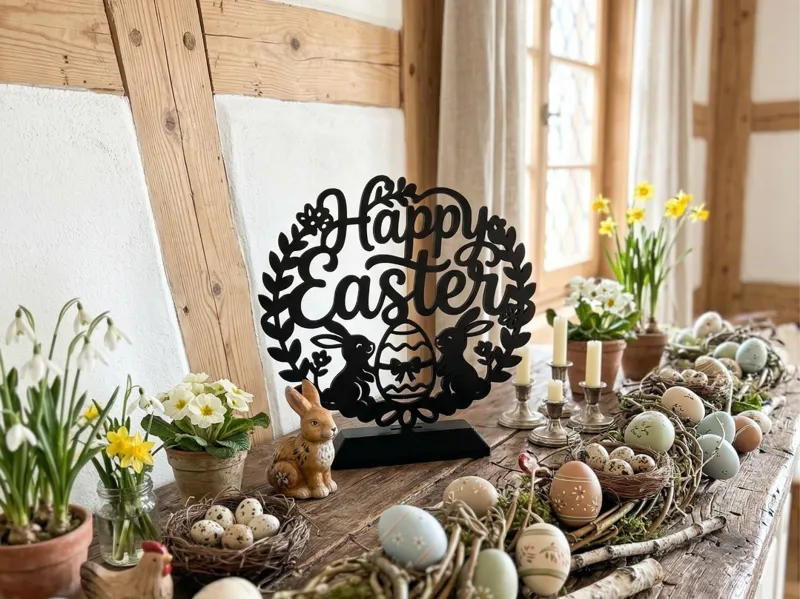 Happy Easter Dekoration