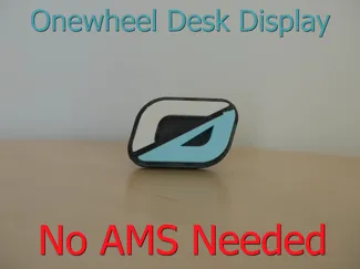 Miniature Onewheel Logo Desk Display