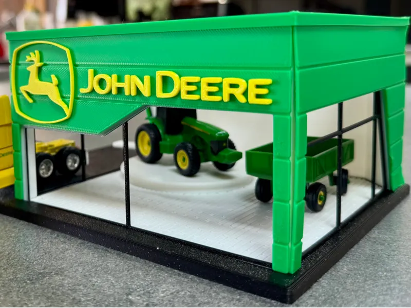 Diorama John Deere - GigaPenguin3DPrinting