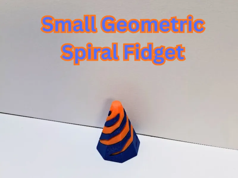 Small Geometric Spiral Fidget - SELL IT
