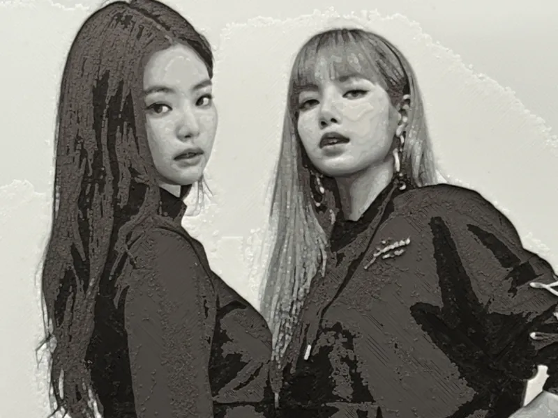 JenLisa of Blackpink HueForge