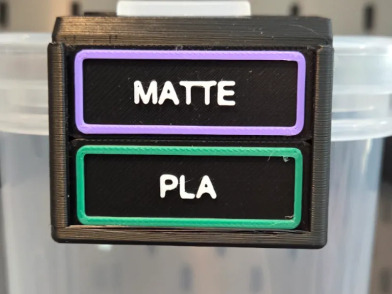 Adjusted size, fits better in holder Faster Print!