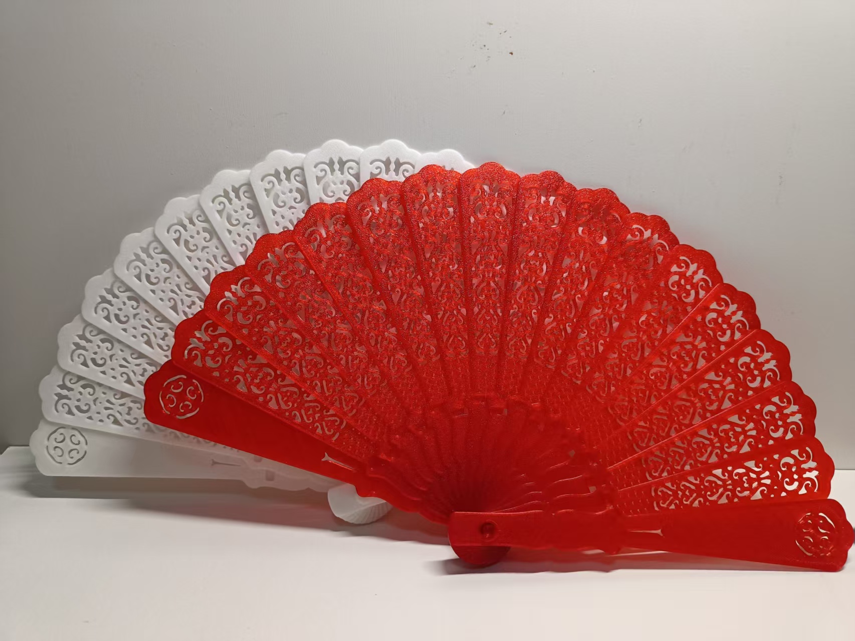 Miniatura 3 do modelo 3D 雕花骨扇不用穿线