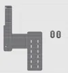 Bottom-in, top-out bracket 0.2mm layer height, 2 walls, 15% infill