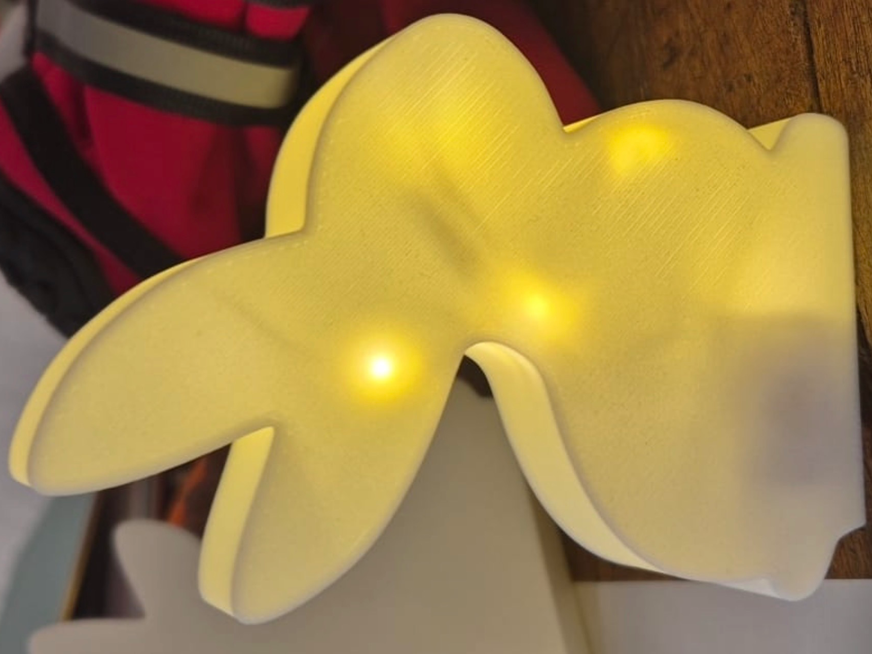 Süsse Hasenlampe, Oster Geschenk 