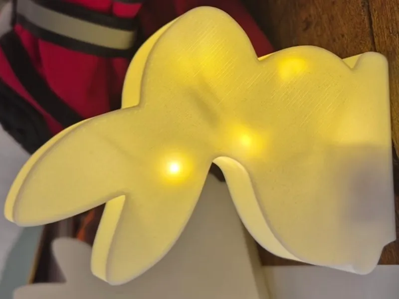 Süsse Hasenlampe, Oster Geschenk 