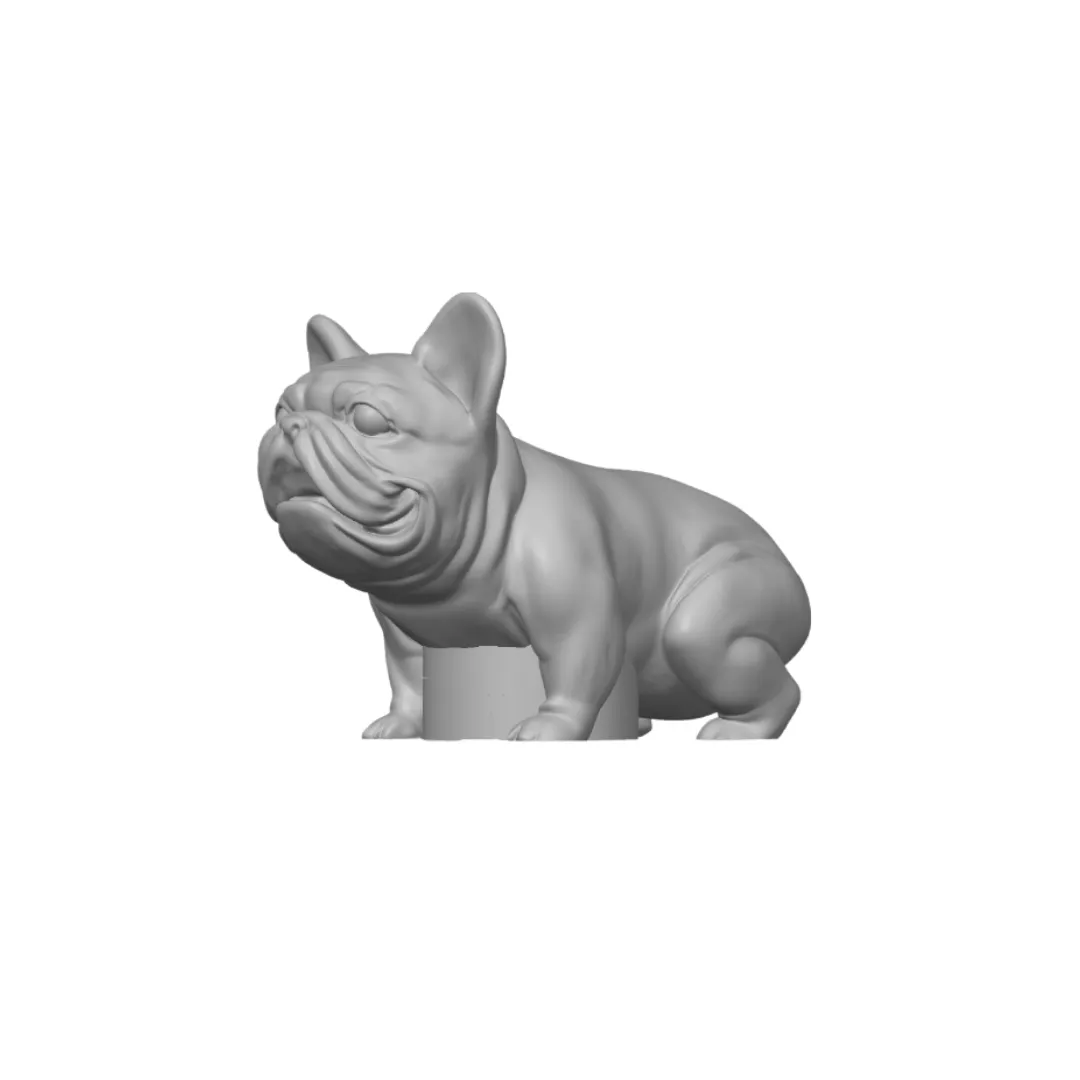 Poopin French Bulldog Toothpaste Cap view 3