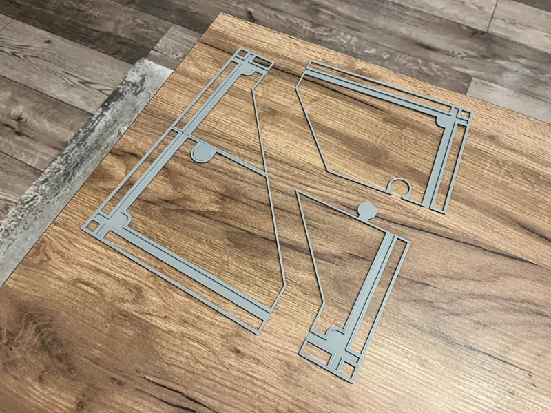 8"x11.5" Triangle Zone Footprints - 11th Edition