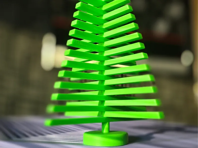 Weihnachtsbaum Spirale - easy print