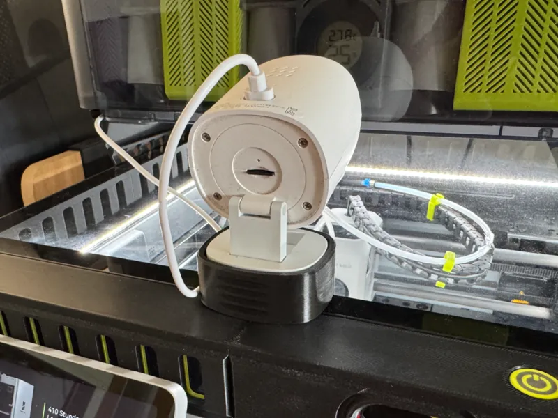 Aqara G2H Pro camera mount for BambuLab X1C