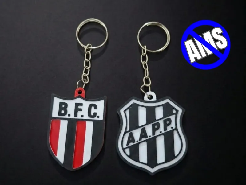 CHAVEIROS BOTAFOGO SP E PONTE PRETA - SEM AMS
