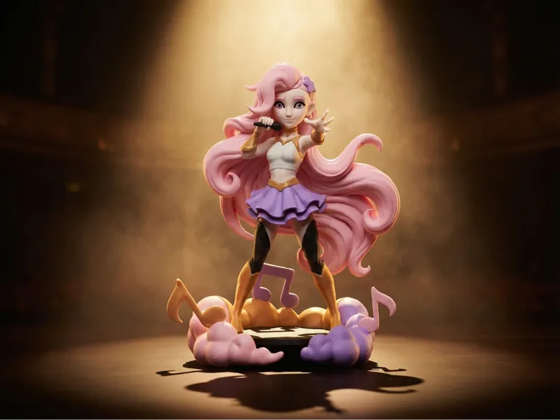 英雄联盟LOL星籁歌姬·萨勒芬妮Seraphine（拆件分色版--无需AMS/多色一体打印版）