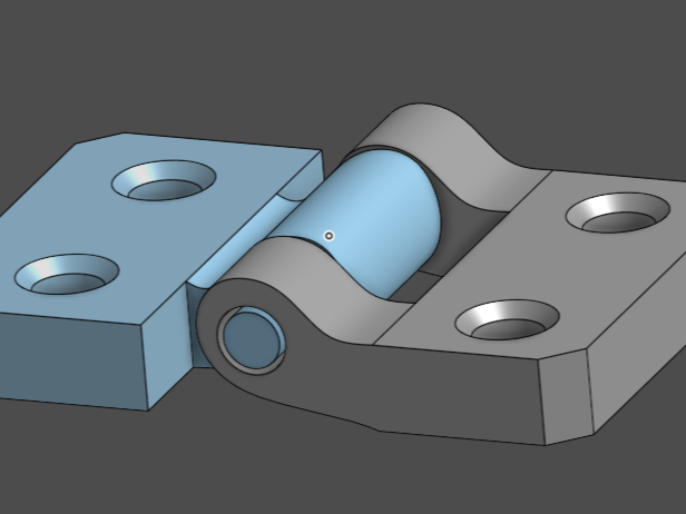 print in place small hinge design 