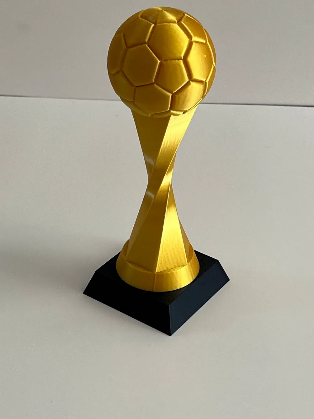 Soccer trophy V2 view 3