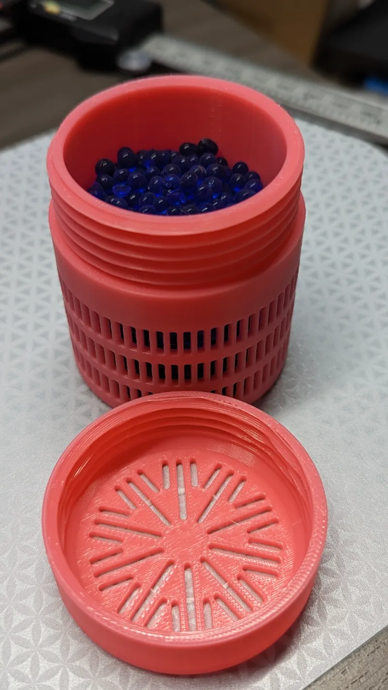 BBL Spool Desiccant Holder