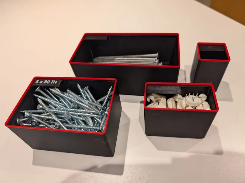 V.2 Gridfinity Bins- Fasteners/Garage organization