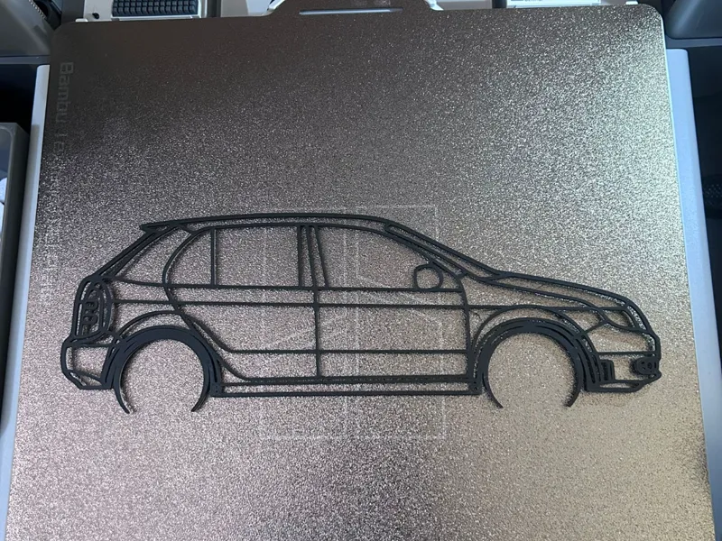 SILHOUETTE SKODA FABIA MK4