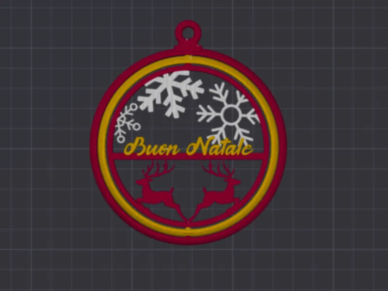 Palla di natale decorativa per albero