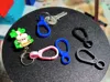 Carabiner on keychain with Swivel Ring x12 6mm