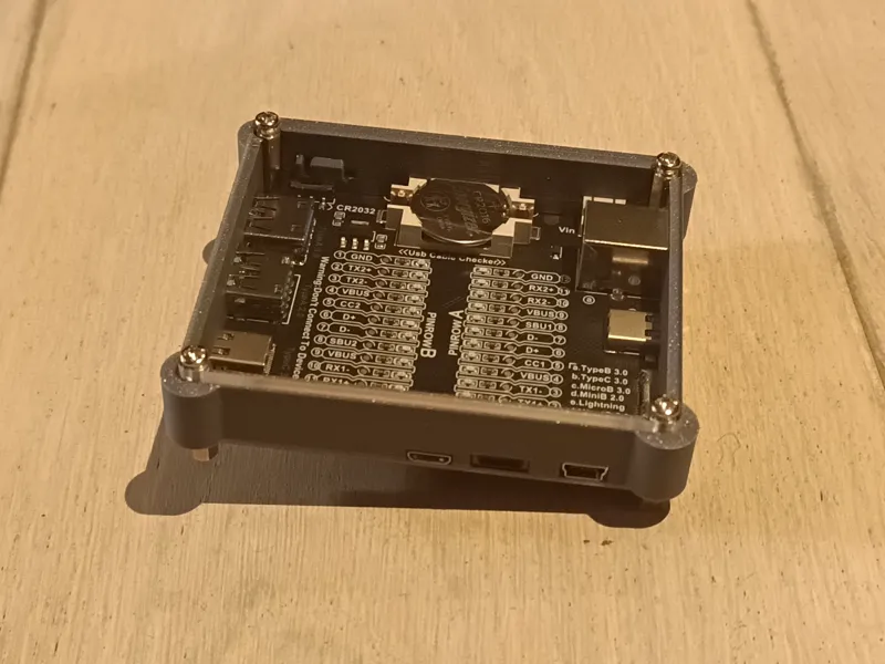 Treedix Usb Cable Tester Case(with on/off button)