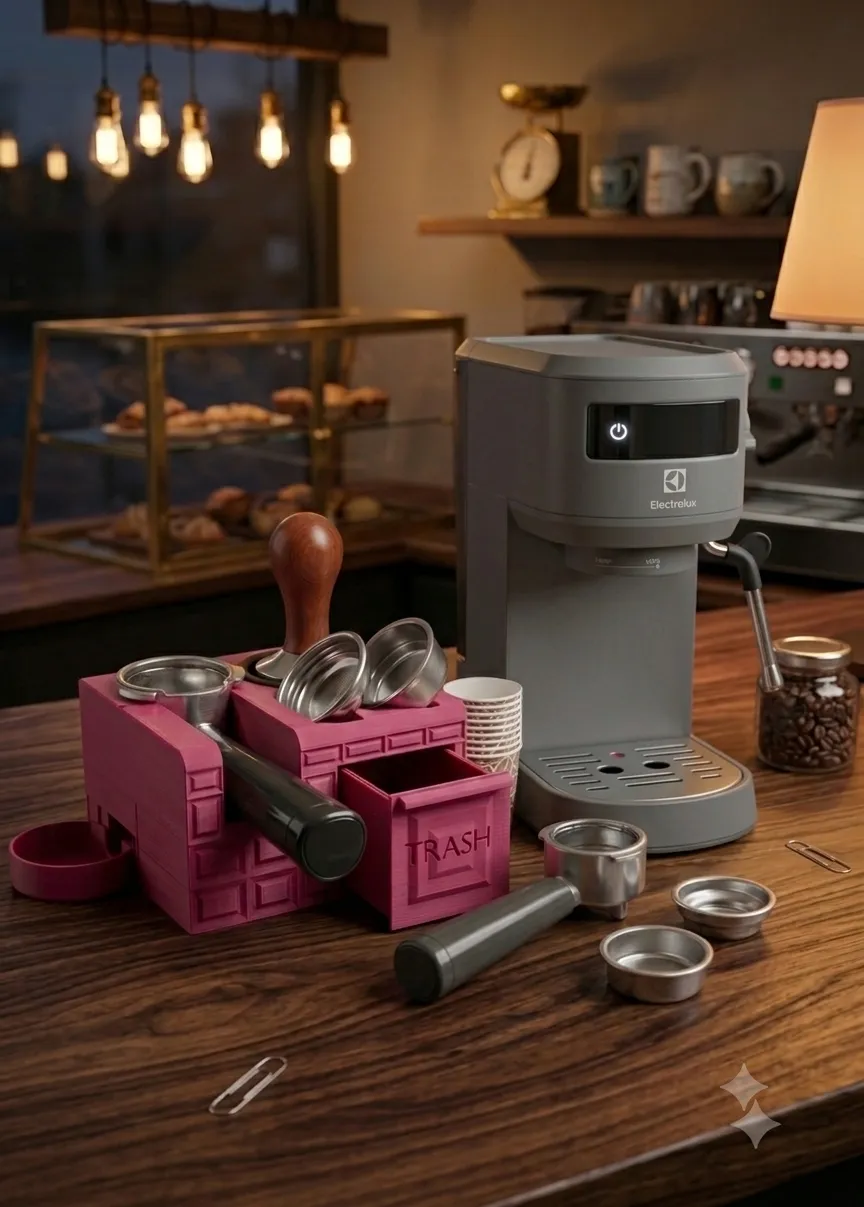 Organizer per macchina caffe electrolux view 2