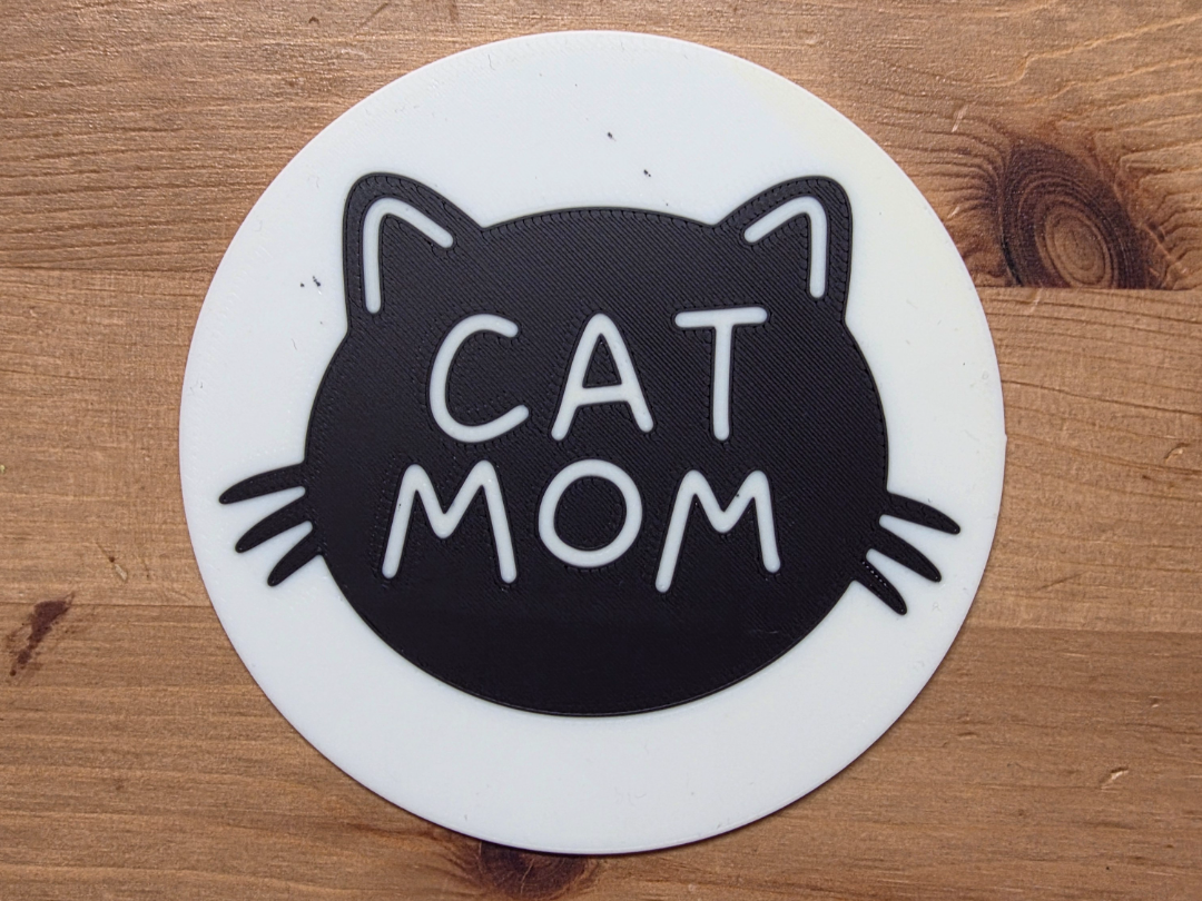 Cat Mom Coaster