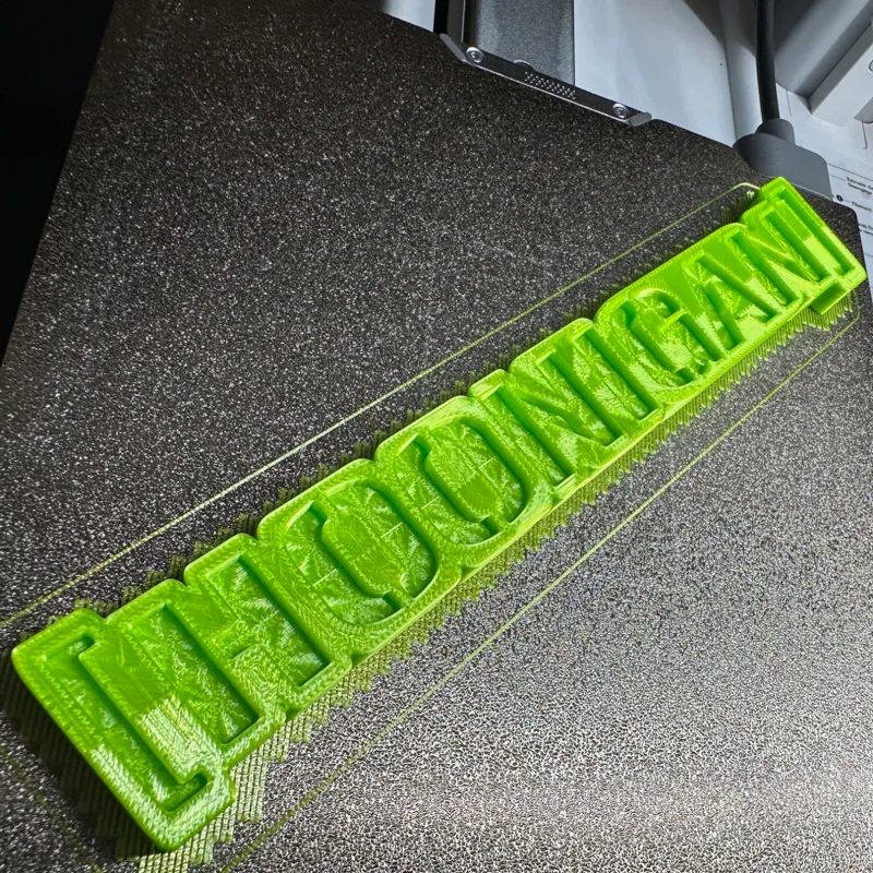 Hoonigan Logo/Magnet - 195x35mm - Octagram Spiral