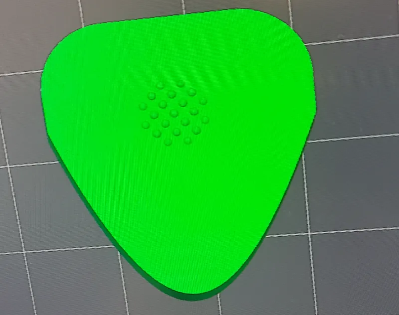 Grippy Guitar Pick V1