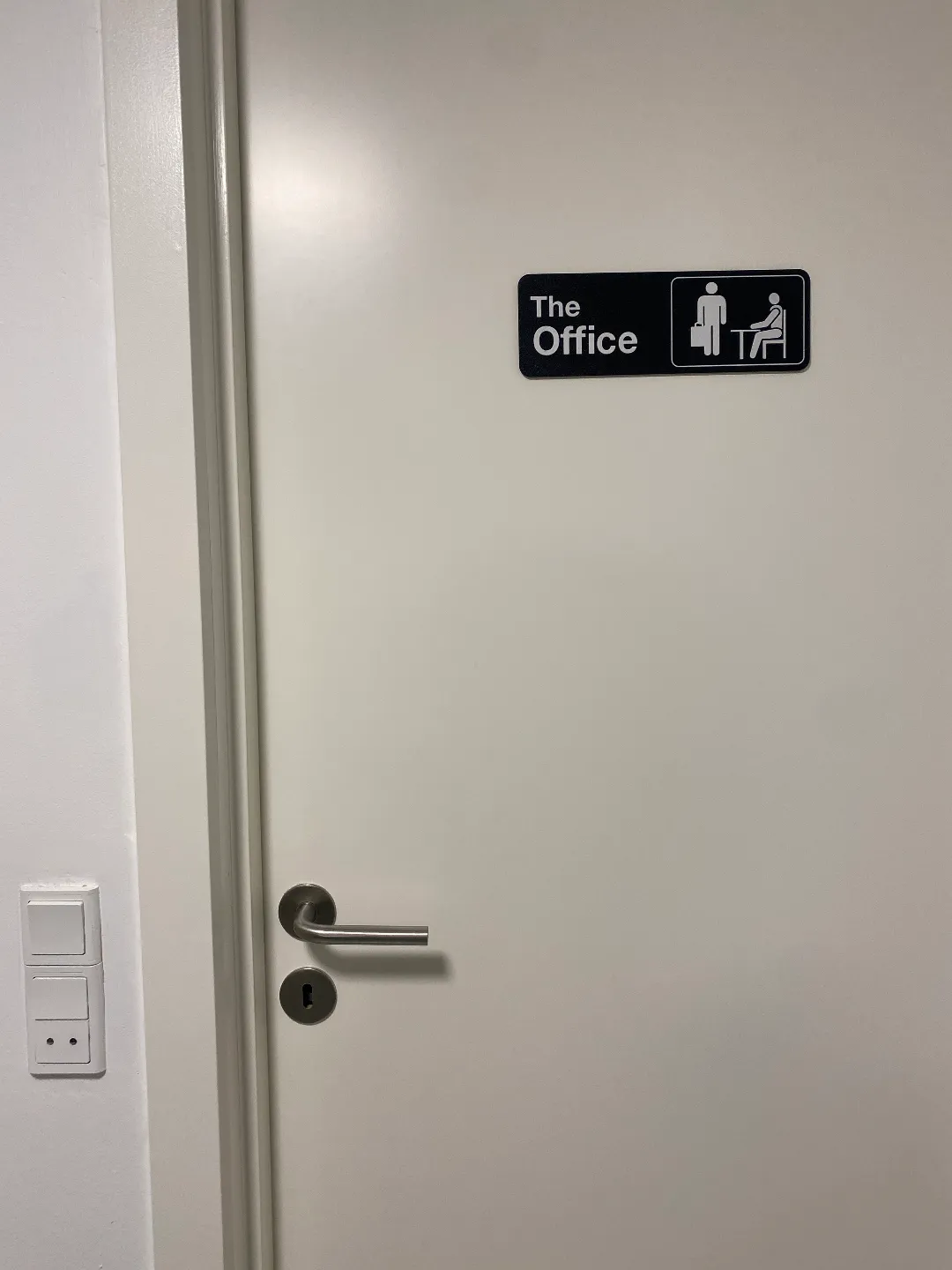 The Office Door Sign view 2