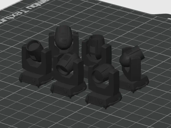 Set de projecteurs de scène