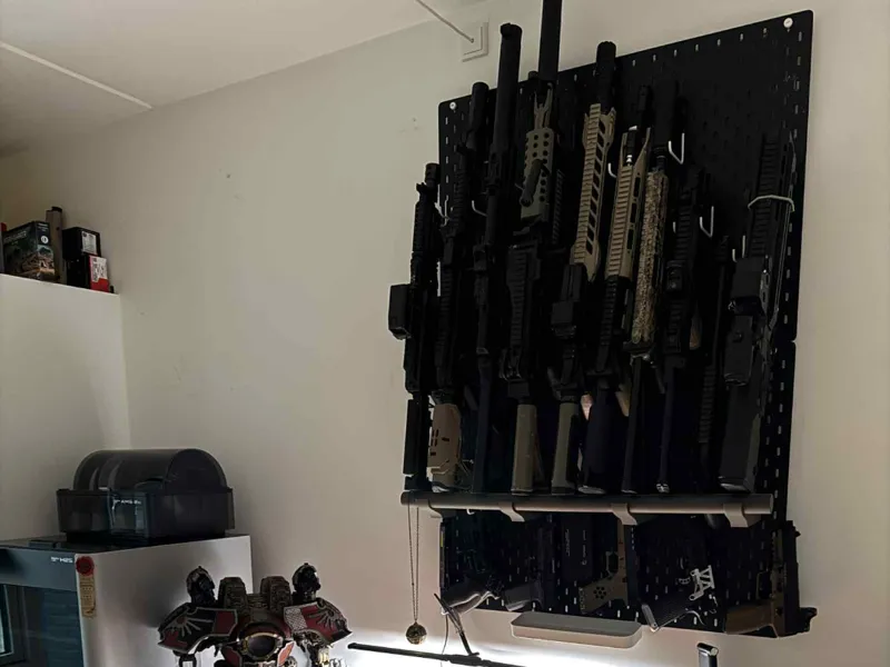 Ikea Skadis Shaft Rack