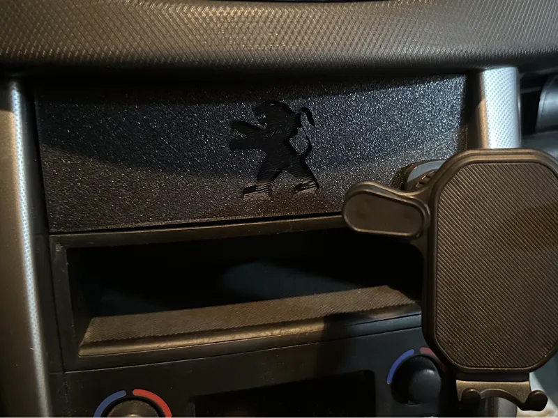 Peugeot 207 2007 Stereo Slot Cover