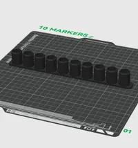 10 Pack Marker Holder