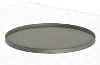 Plateau rond minimaliste style scandinave — photo 4