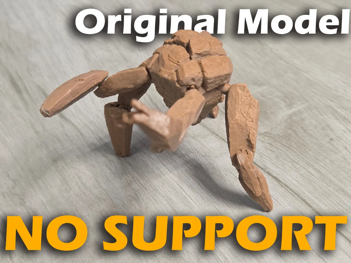 Project Hail Mary Rocky - Action Figure - Free 3D Print Model - MakerWorld