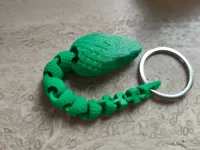 Porte-clés serpent fidget articulé — photo 2