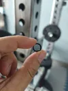 Bearing pad, allowing for a smoother fit between the roller and bearing