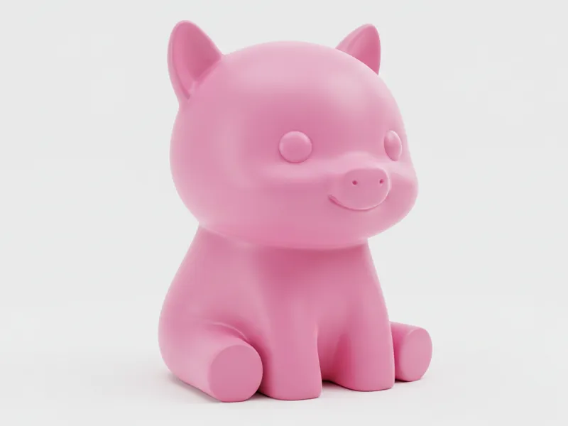 Mini Cute Pony Figurine