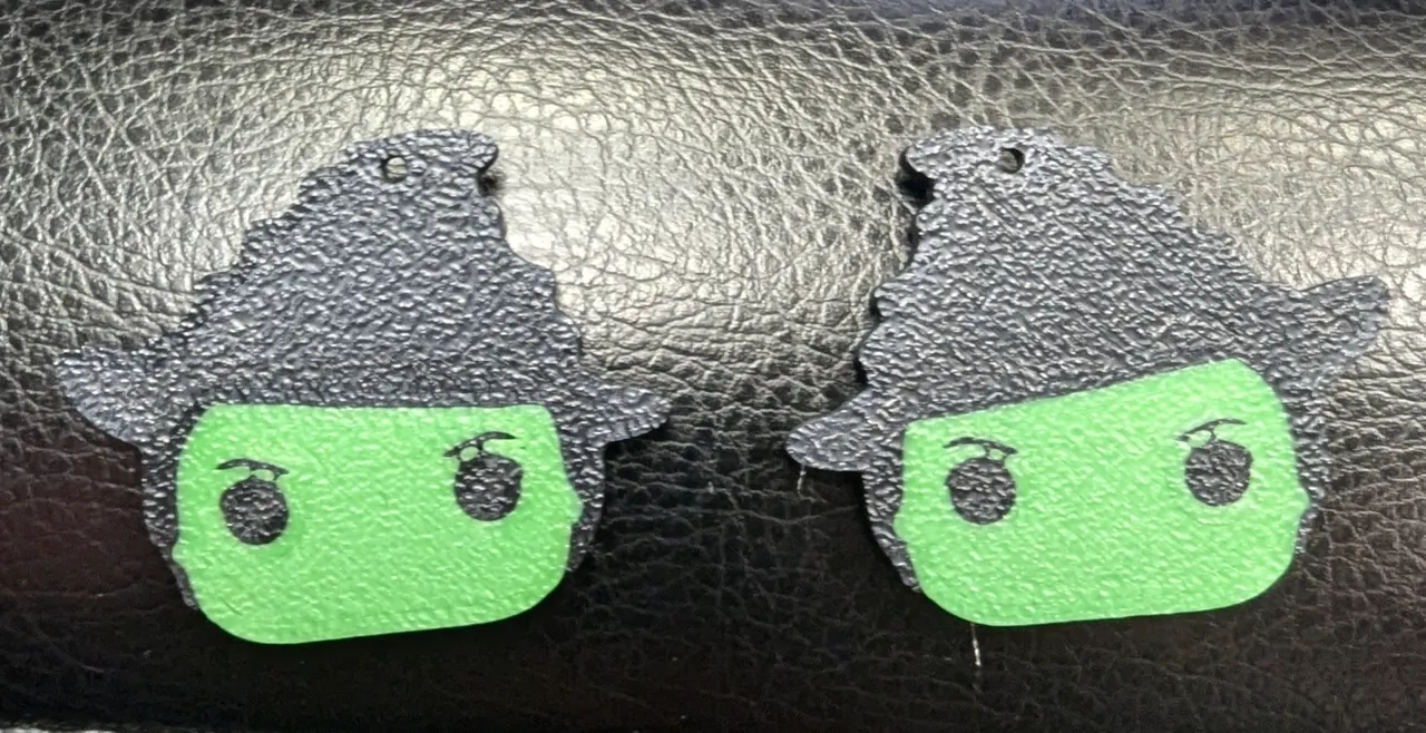 Elphaba Earrings view 2