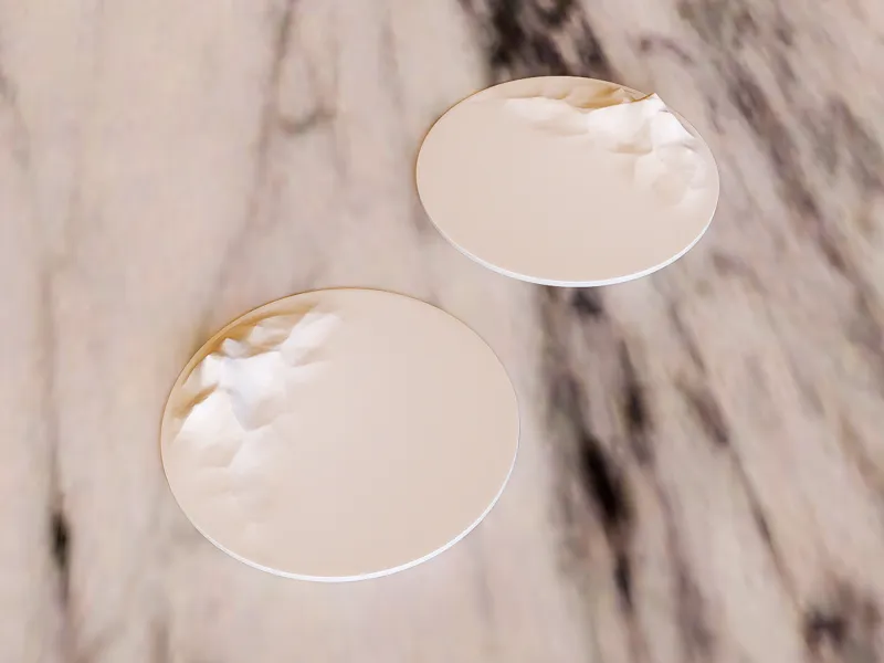 geology mountain landscape cup holder coaster