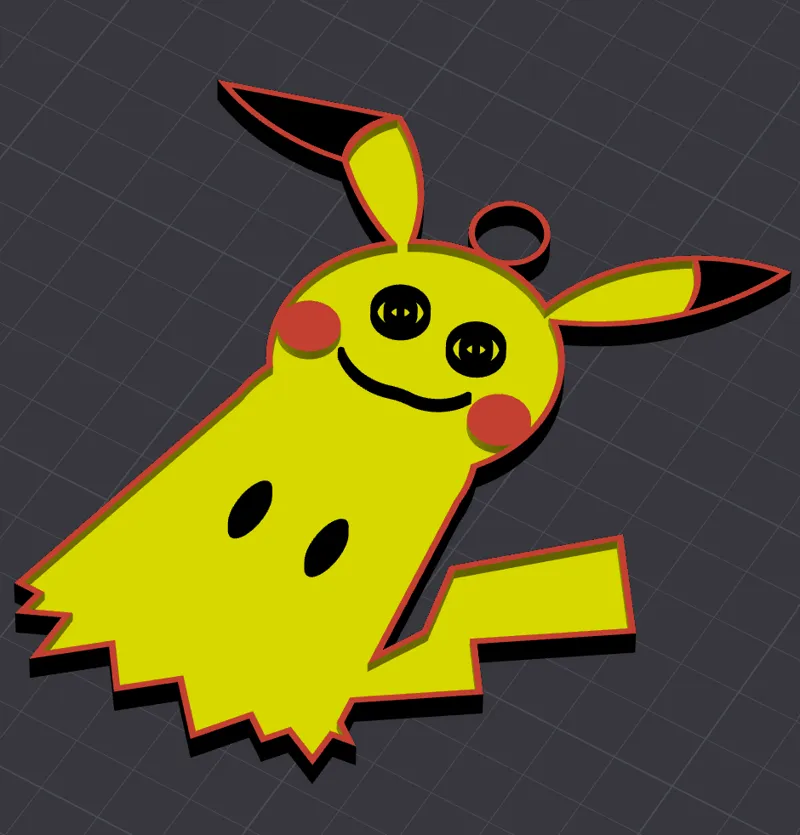 Mimikyu Keychain