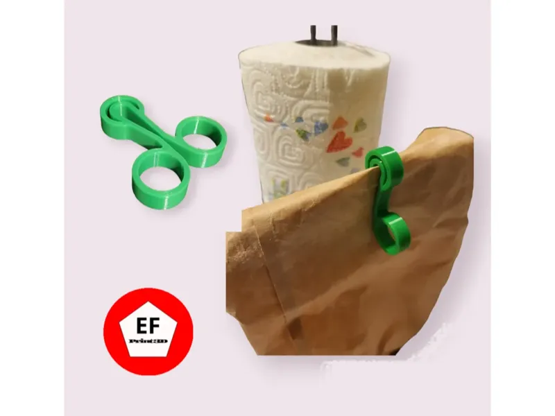 Clip for package ( Ex. biscuit,pasta,rice,cereal )