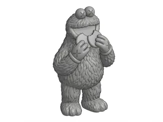 Kaws cookie monster (only)