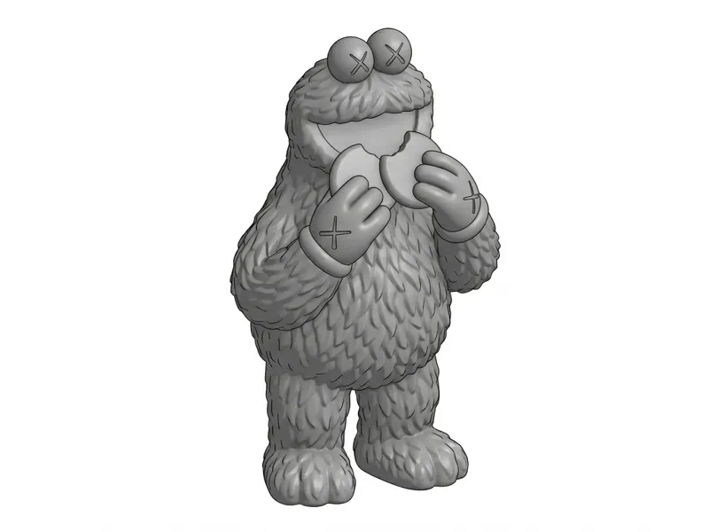 Kaws cookie monster (only)