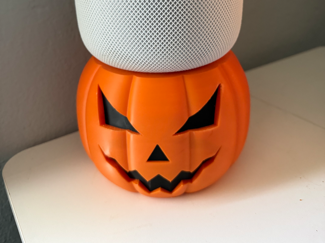 Pumpkin Halloween HomePod Stand 3D model
